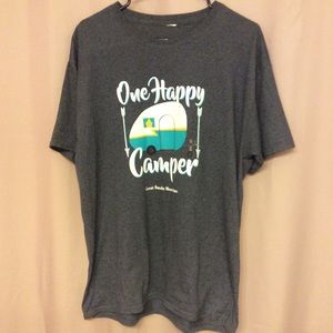Happy Camper Unisex Tee (LARGE)